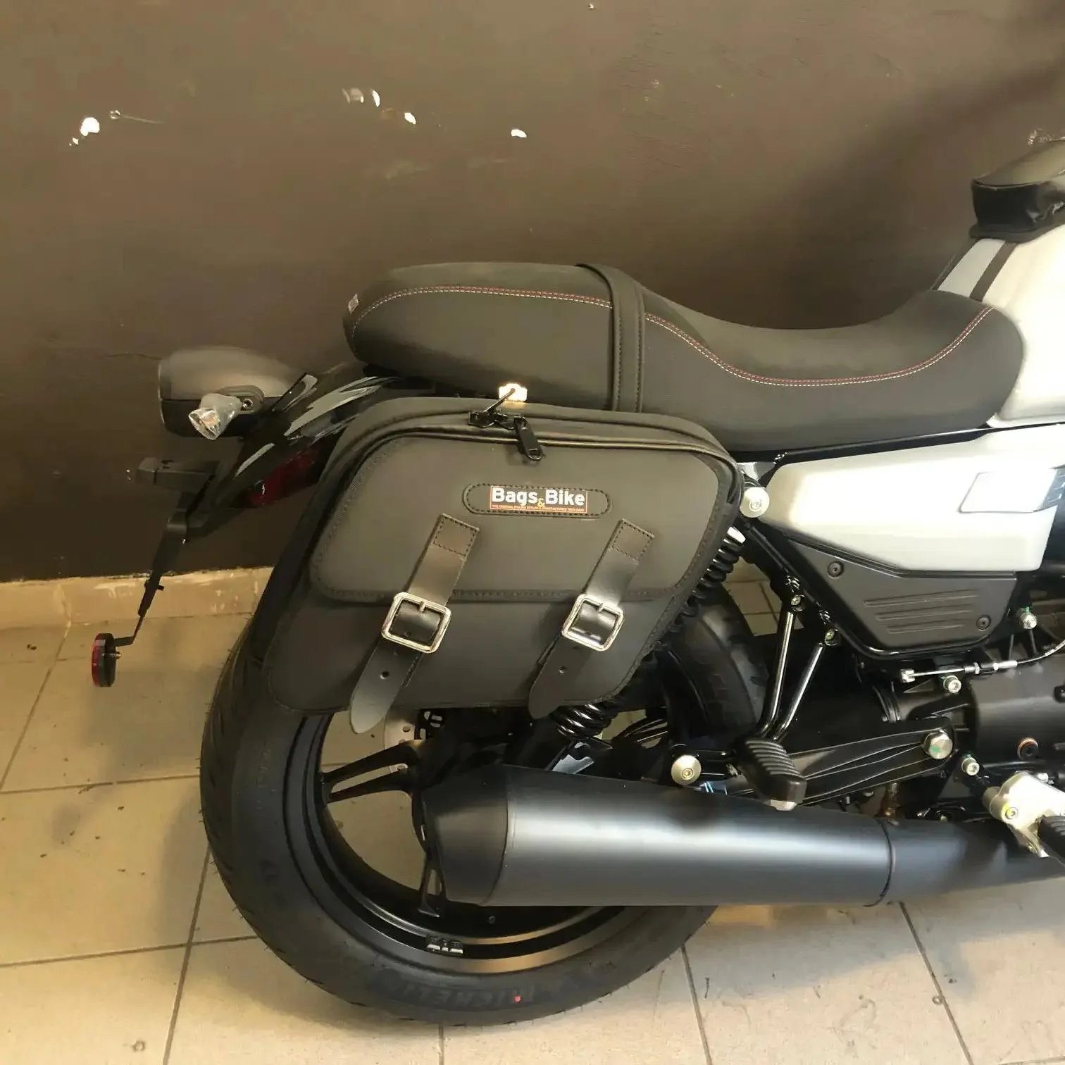 Borse laterali per Moto Guzzi V7 Sport, coppia di borse NEW PERFECT