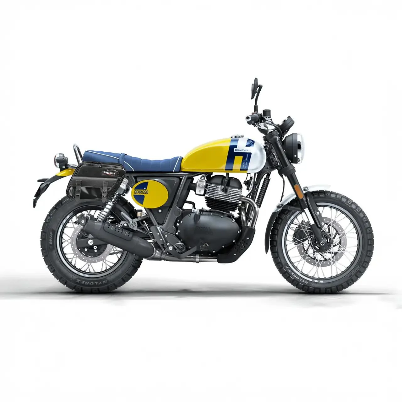 Borse laterali per Royal Enfield Bear 650, coppia di borse PERFECT - immagine 3
