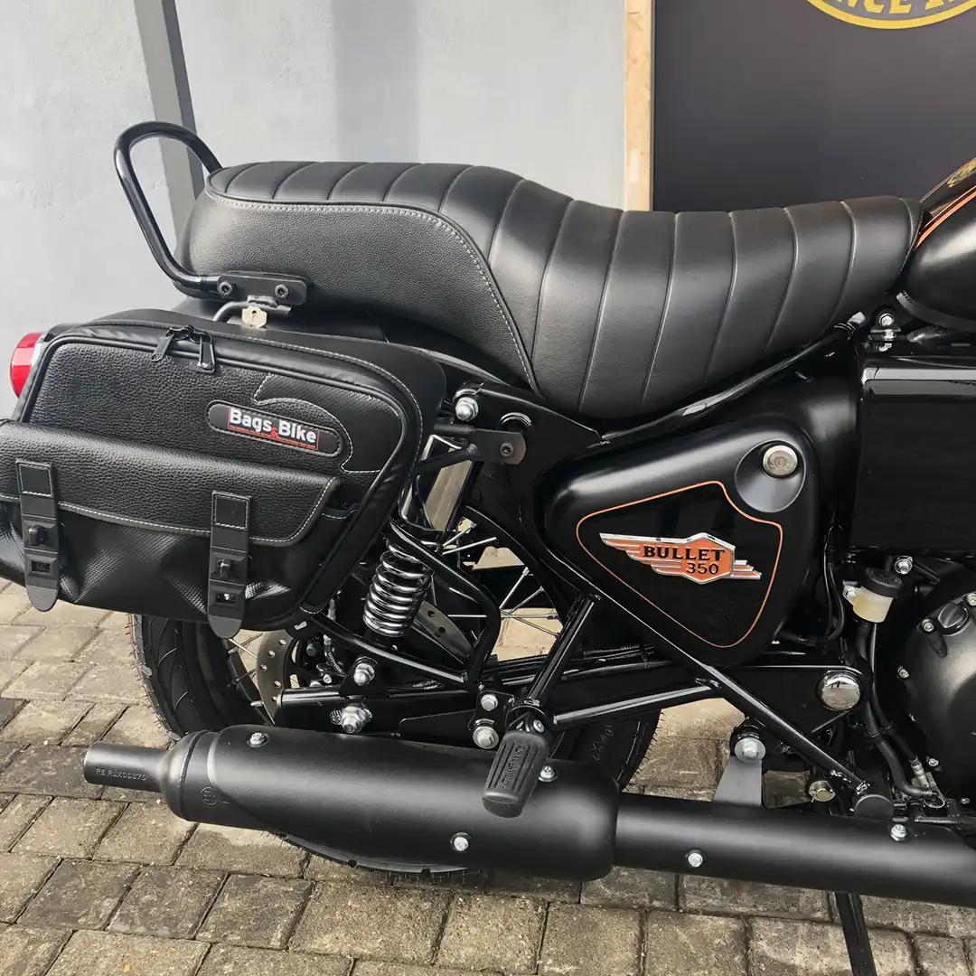 Panniers for Royal Enfield Bullet 350, pair of PERFECT side bags - Image 3