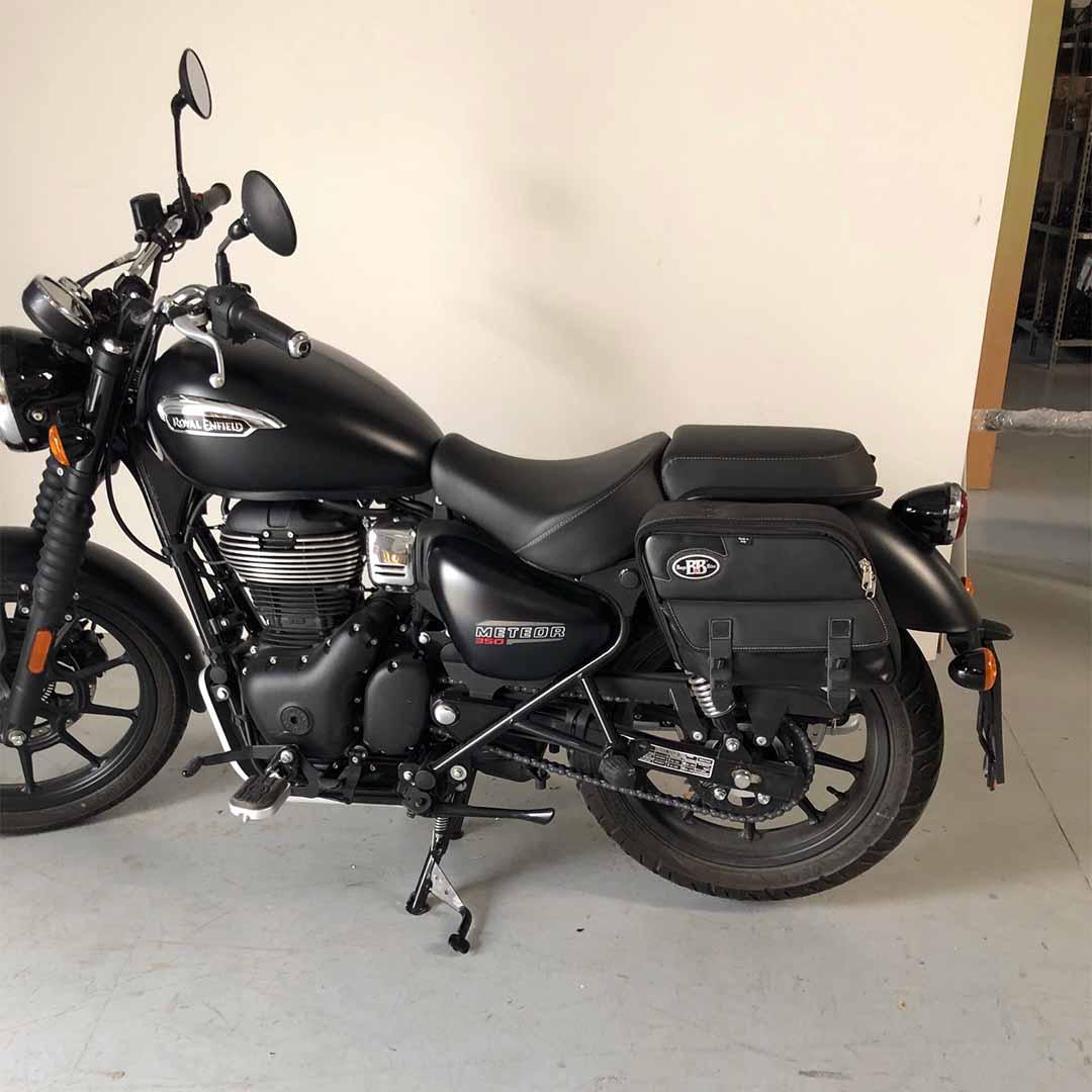 Borse laterali per Royal Enfield Meteor 350, coppia di borse PERFECT - immagine 2