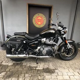 Panniers for Royal Enfield Super Meteor 650, pair of PERFECT side bags