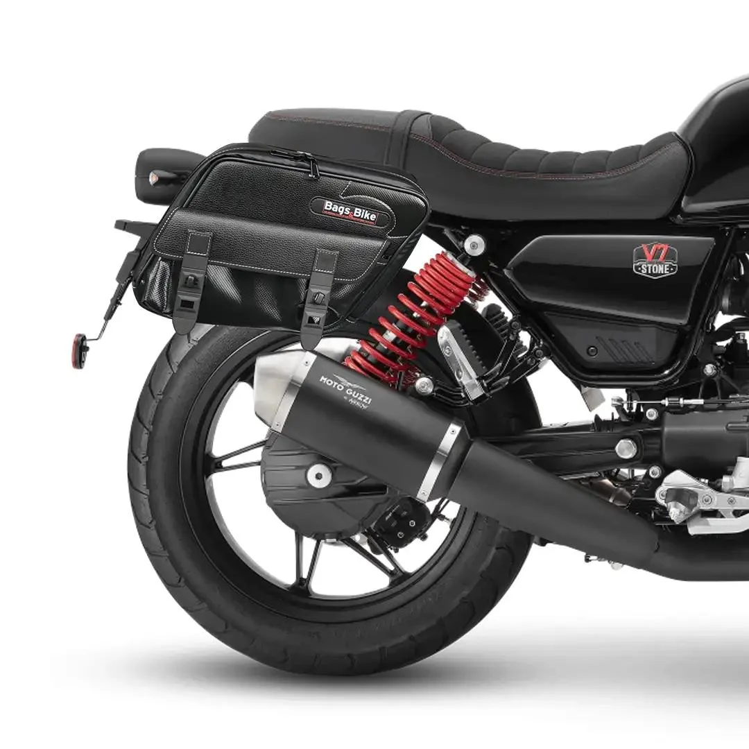 Borse laterali per Moto Guzzi V7 Special Edition, coppia di borse PERFECT