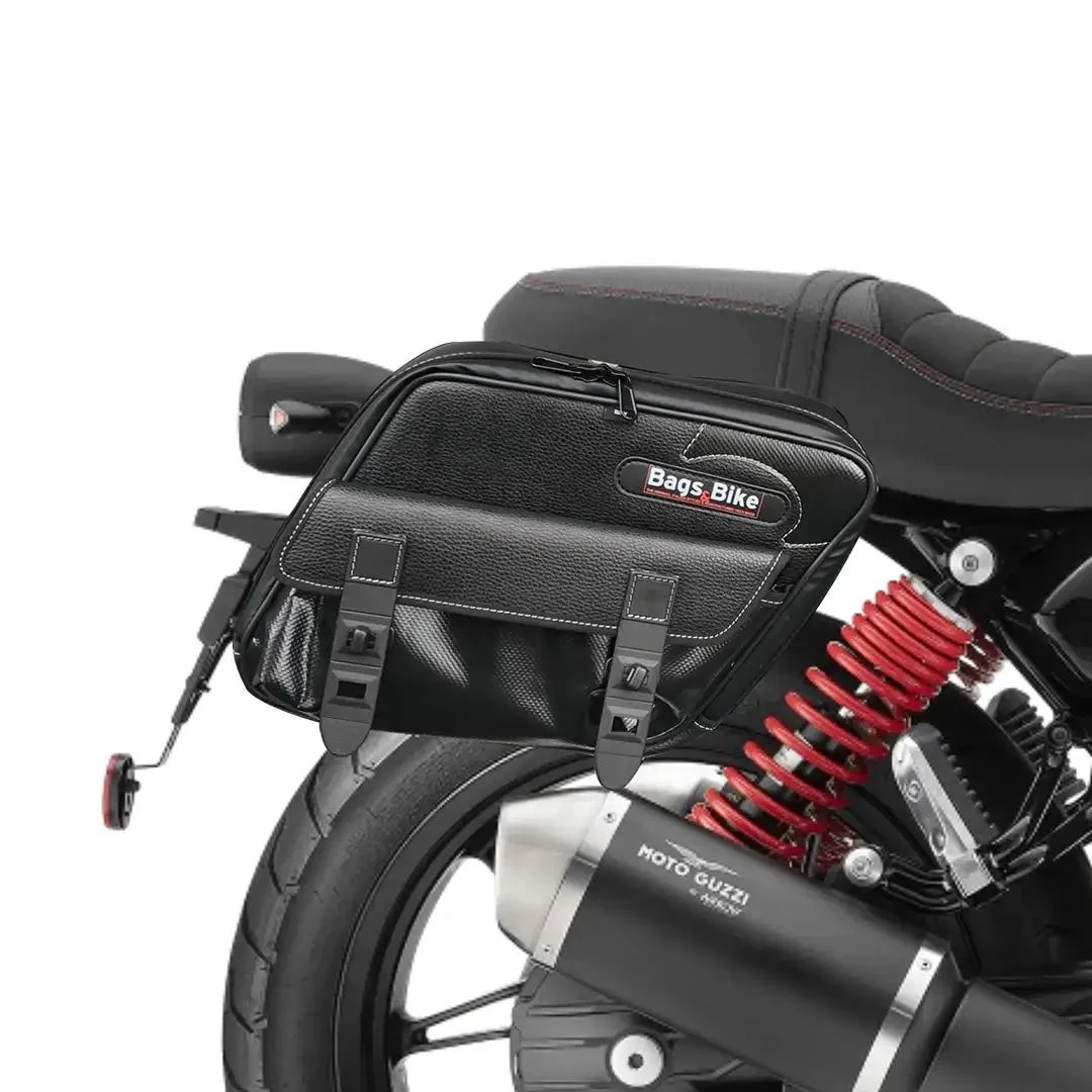 Borse laterali per Moto Guzzi V7 Special Edition, coppia di borse PERFECT - immagine 3