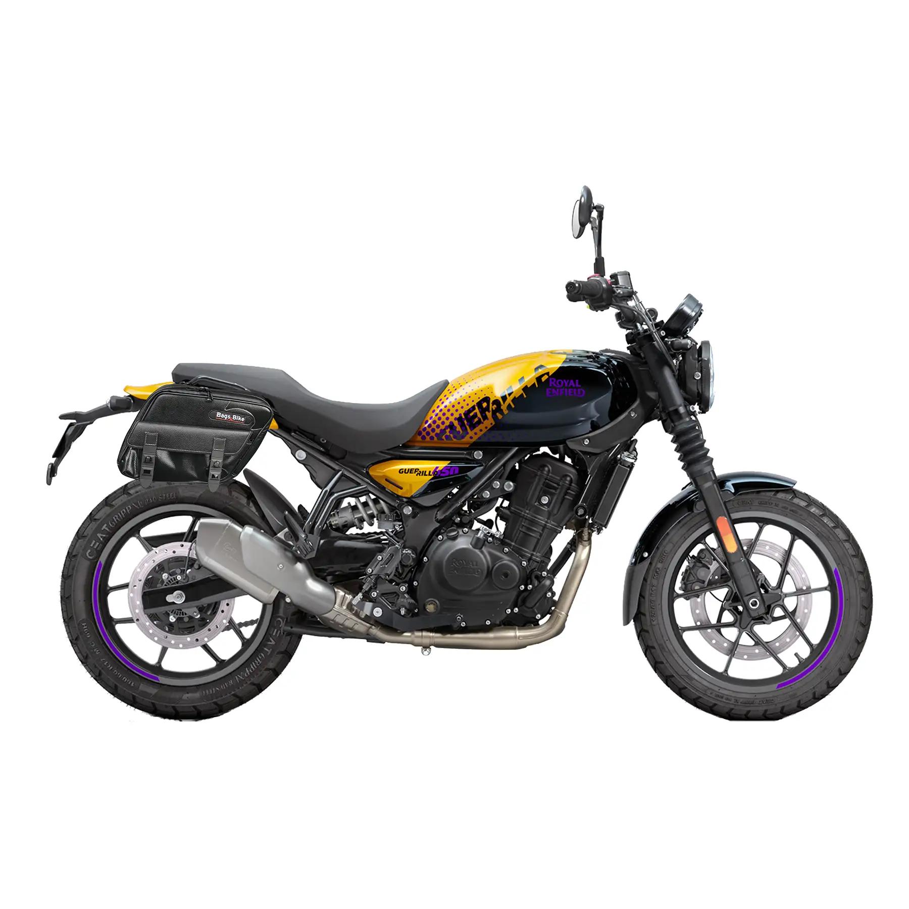 Panniers for Royal Enfield Guerrilla, pair of PERFECT side bags - Image 2