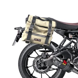 Panniers for Yamaha XSR 700, pair of SAHARA in Gray side bags