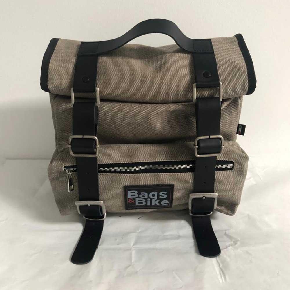 Panniers for Moto Guzzi Roamer, pair of SAHARA in Gray side bags - Image 3