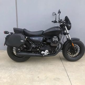 Panniers for Moto Guzzi Bobber, pair of SCRAMBLER side bags