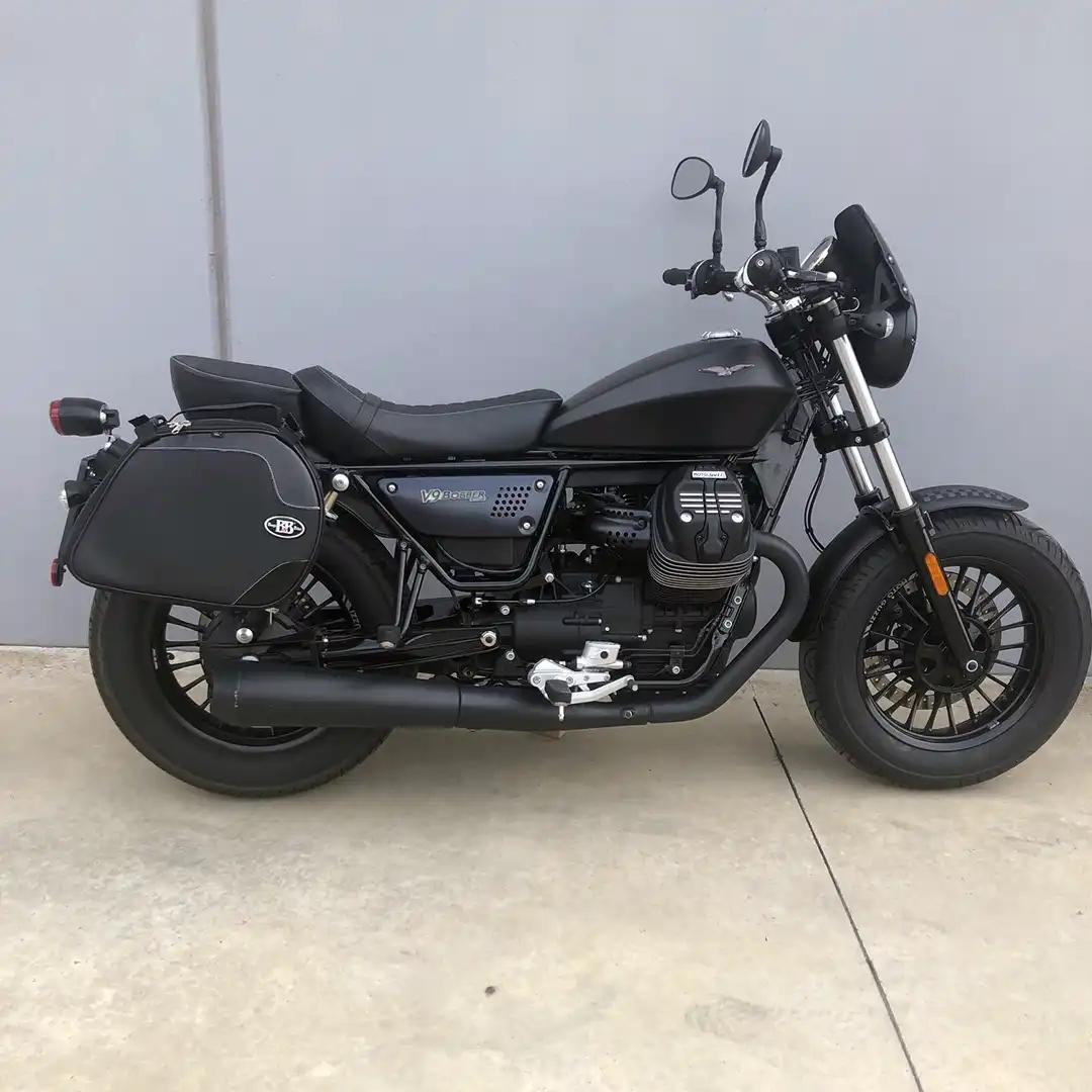 Panniers for Moto Guzzi Bobber, pair of SCRAMBLER side bags