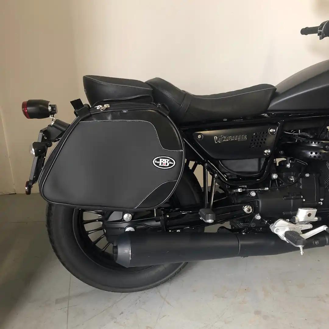 Panniers for Moto Guzzi Bobber, pair of SCRAMBLER side bags - Image 4