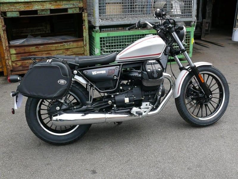 Panniers for Moto Guzzi Roamer, pair of SCRAMBLER side bags