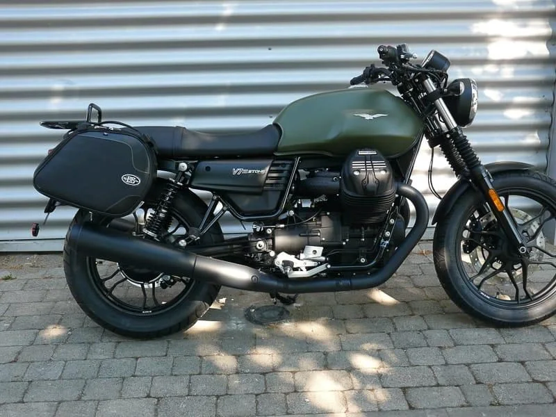 Borse laterali per Moto Guzzi V7 III, coppia di borse SCRAMBLER