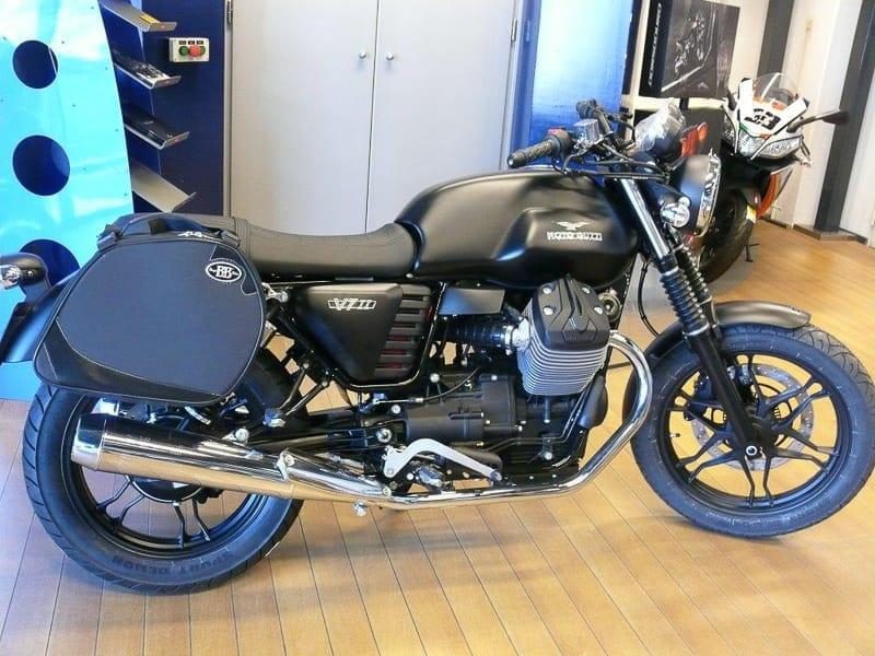 Panniers for Moto Guzzi V7, pair of SCRAMBLER side bags - Image 5