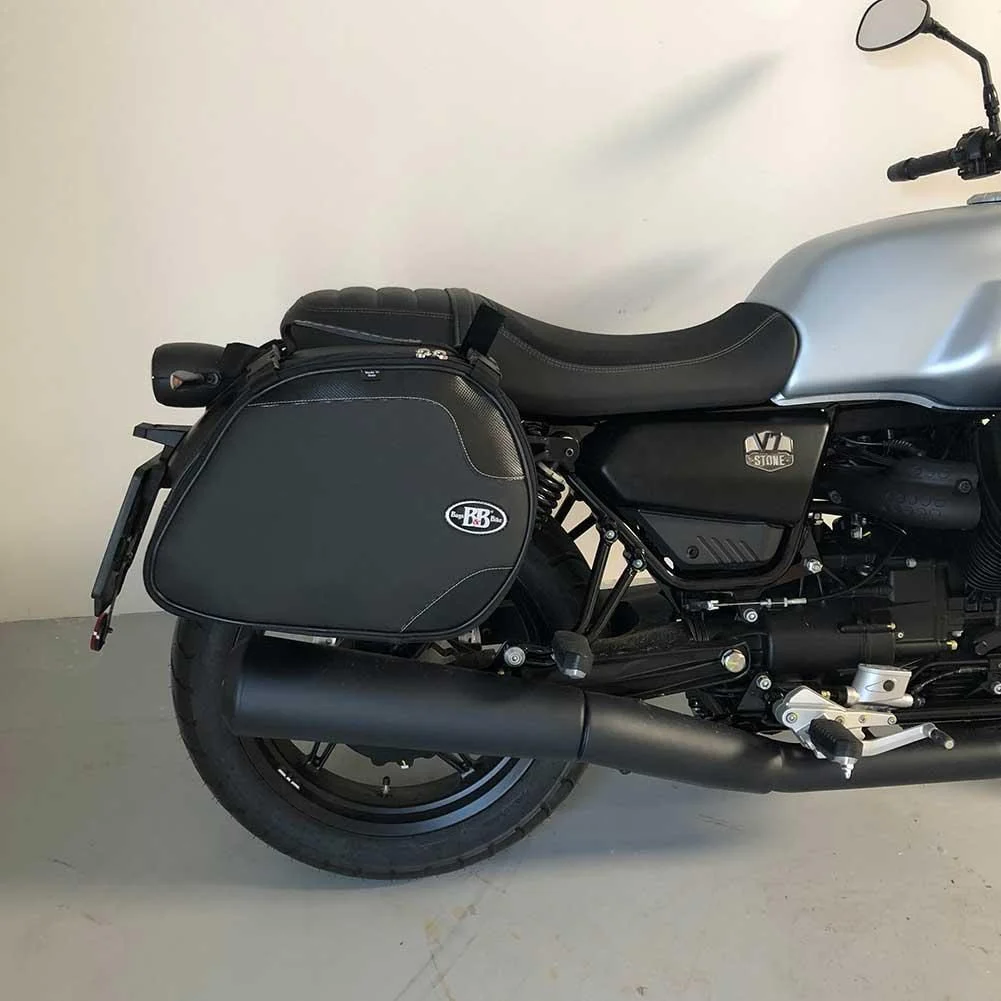 Borse laterali per Moto Guzzi V7 Special 2021/24, coppia di borse SCRAMBLER - immagine 6