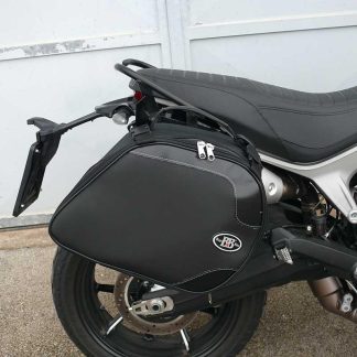 Panniers for Ducati Scrambler 1100, pair of SCRAMBLER side bags
