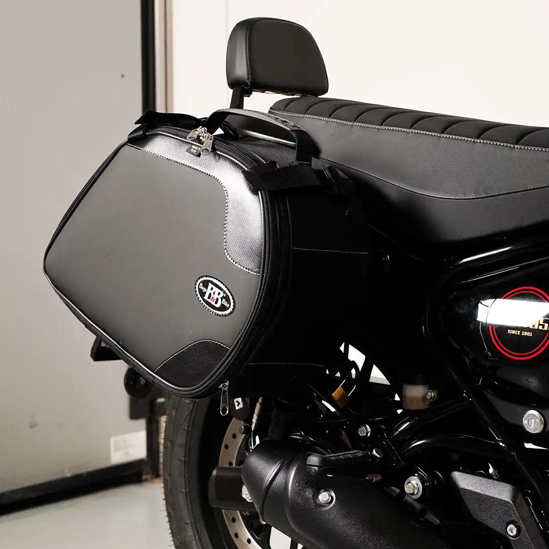 Panniers for Royal Enfield Hunter 350, pair of SCRAMBLER side bags - Image 2