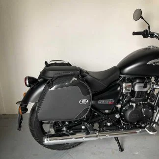 Panniers for Royal Enfield Meteor 350, pair of SCRAMBLER side bags