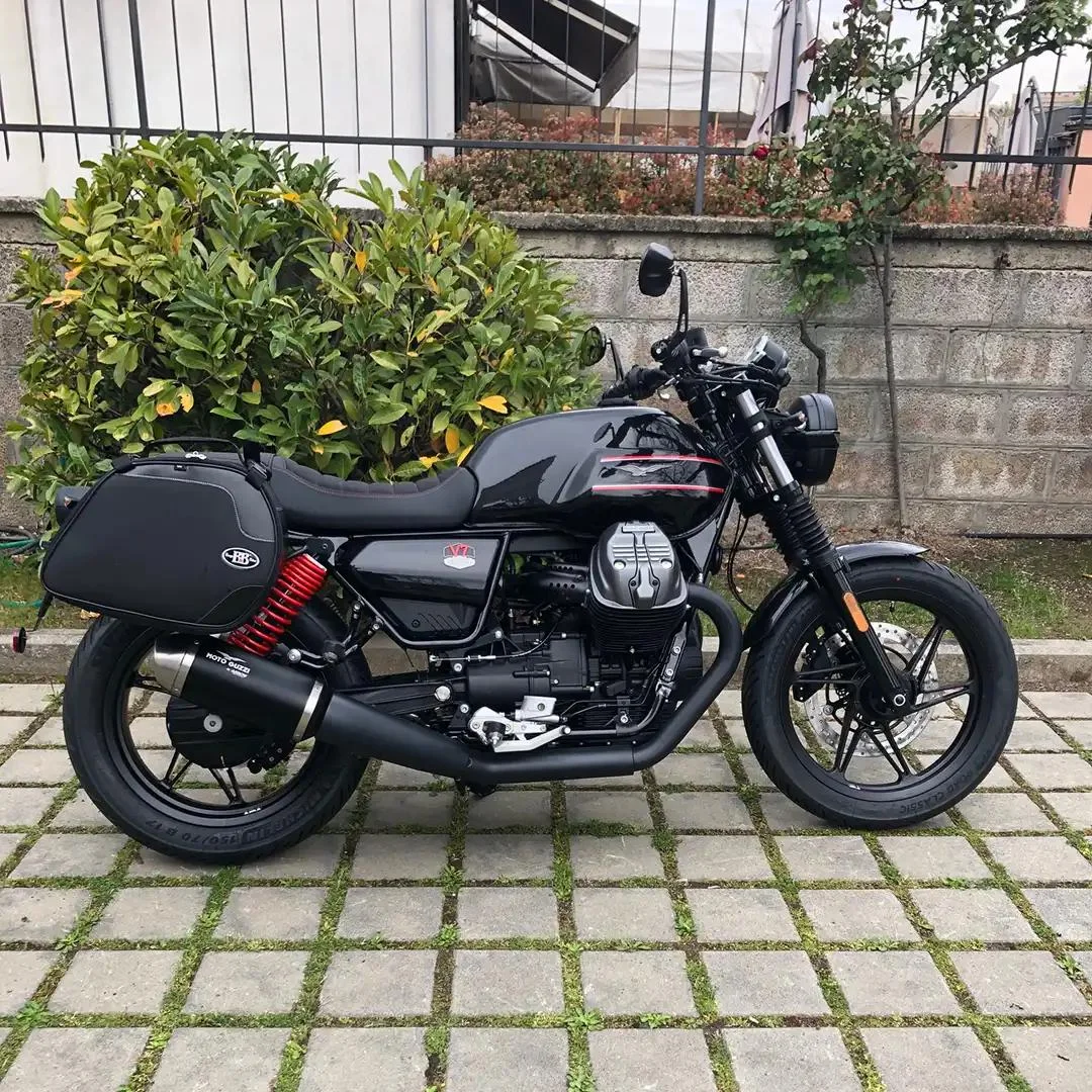 Borse laterali per Moto Guzzi V7 Special Edition, coppia di borse SCRAMBLER - immagine 3