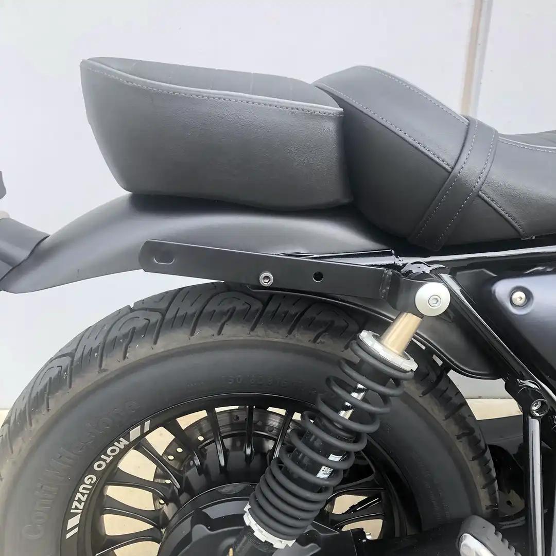 Pair of multifunction brackets Bags&Bike, for Moto Guzzi Bobber