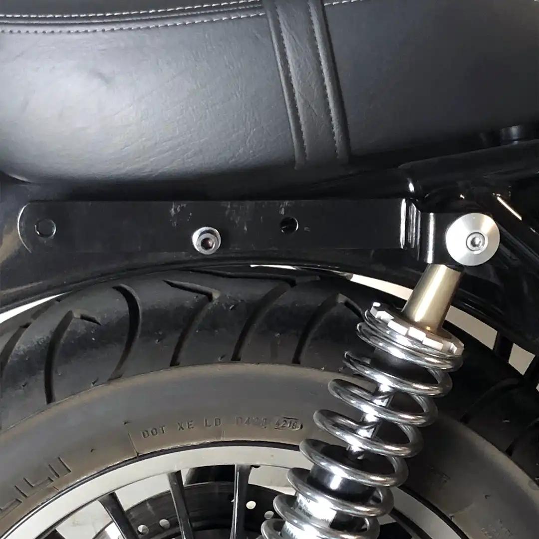 Pair of multifunction brackets Bags&Bike, for Moto Guzzi Roamer - Image 2