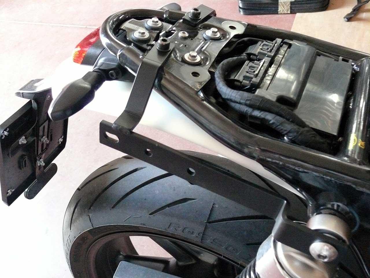 Pair of multifunction brackets Bags&Bike, for Triumph Speed Twin