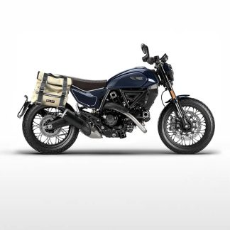 Panniers for Ducati Scrambler 800 2024, pair of SAHARA in Gray side bags