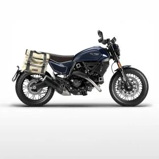 Panniers for Ducati Scrambler 800 2024, pair of SAHARA in Gray side bags