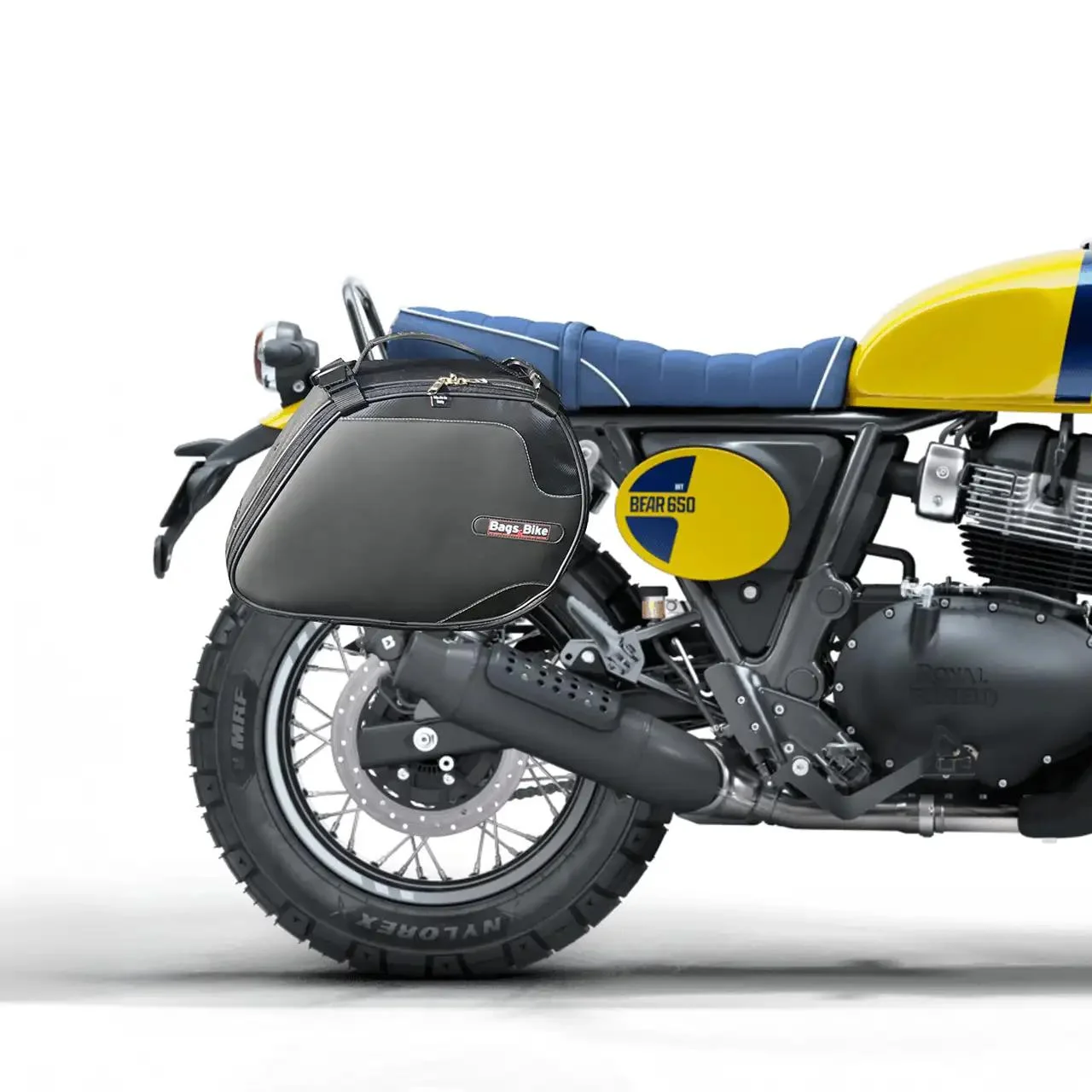 Borse laterali per Royal Enfield Bear 650, coppia di borse SCRAMBLER