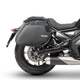 Panniers for Calibro Moto Morini, pair of SCRAMBLER side bags