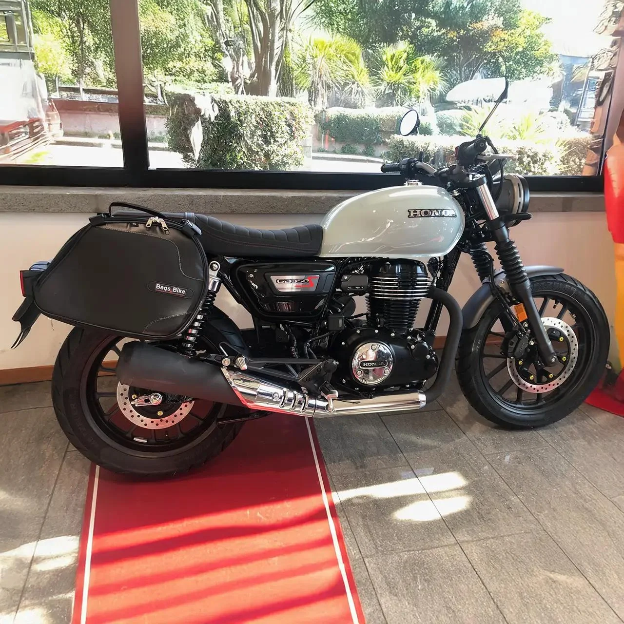 Panniers for Honda GB 350 S, pair of SCRAMBLER side bags - Image 2