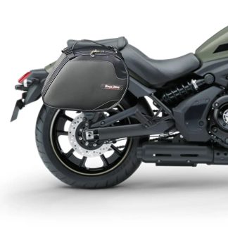 Panniers for Kawasaki Vulcan 650, pair of SCRAMBLER side bags