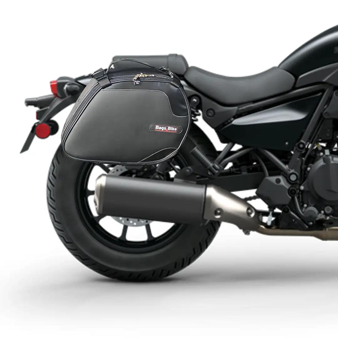 Panniers for Kawasaki Eliminator, pair of SCRAMBLER side bags