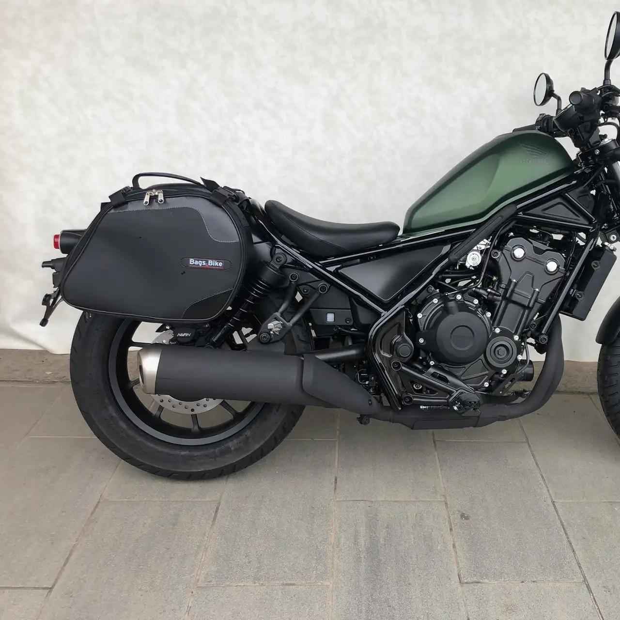 Panniers for Honda Rebel 500, pair of SCRAMBLER side bags - Image 2