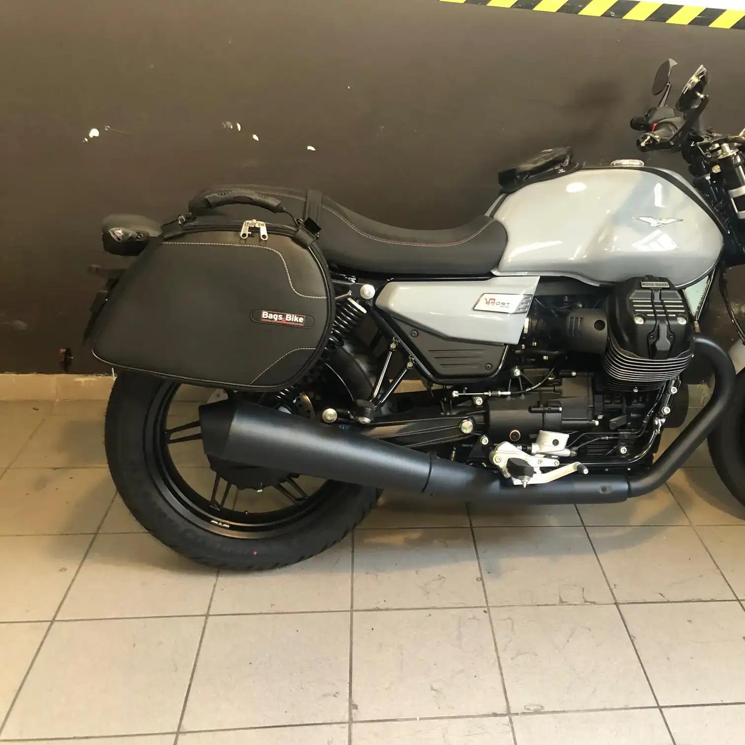 Panniers for Moto Guzzi V7 Sport, pair of SCRAMBLER side bags - Image 4