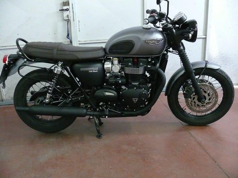 Coppia di telai Bags&Bike, per Triumph T120 2016 - immagine 3