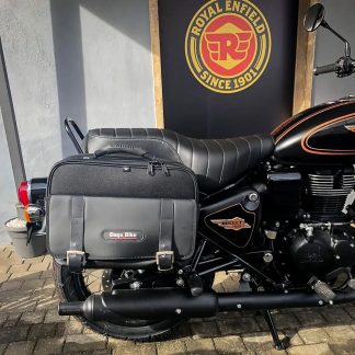 Panniers for Royal Enfield Bullet 350, pair of TRAVEL side bags