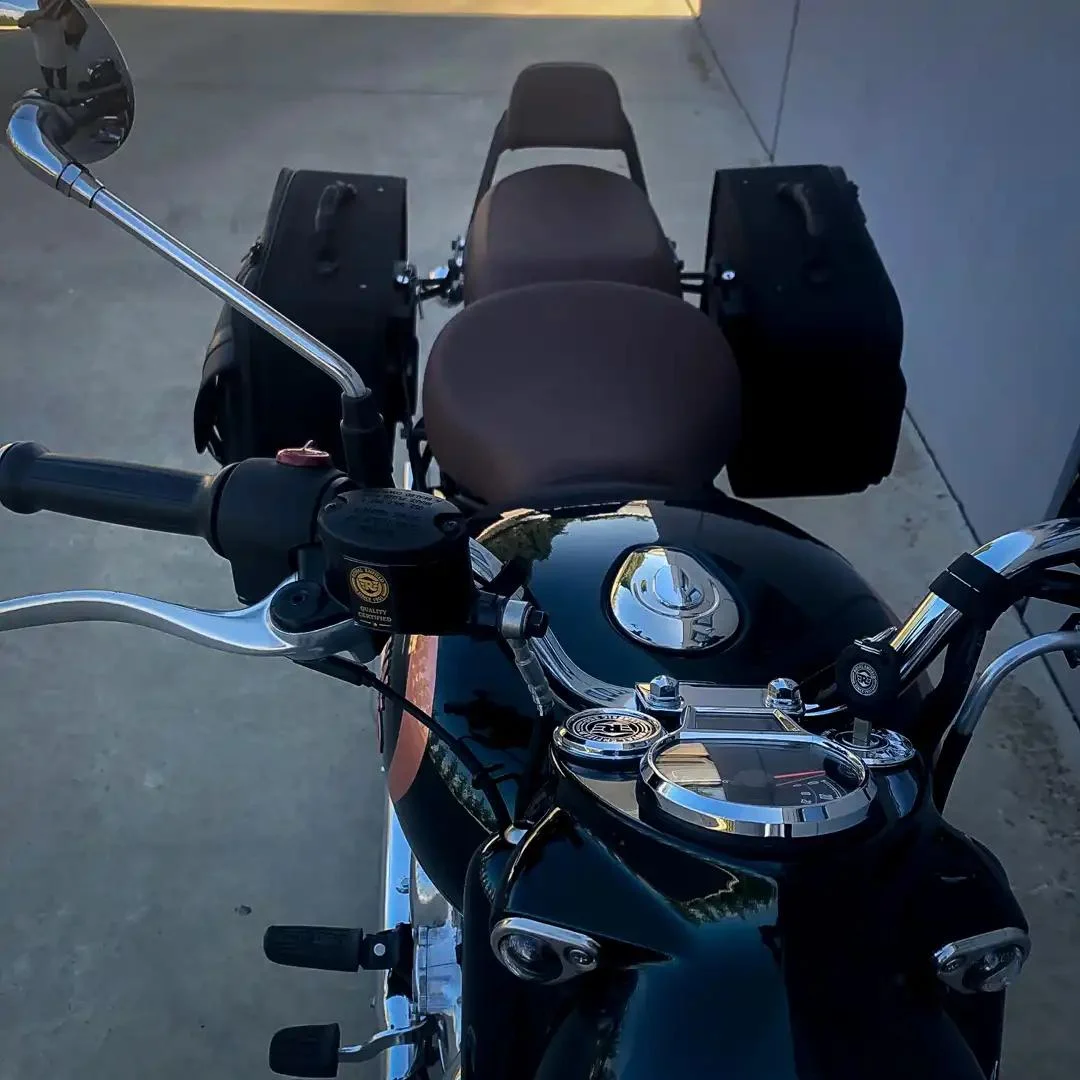 Borse laterali per Royal Enfield Classic 350, coppia di borse TRAVEL - immagine 4