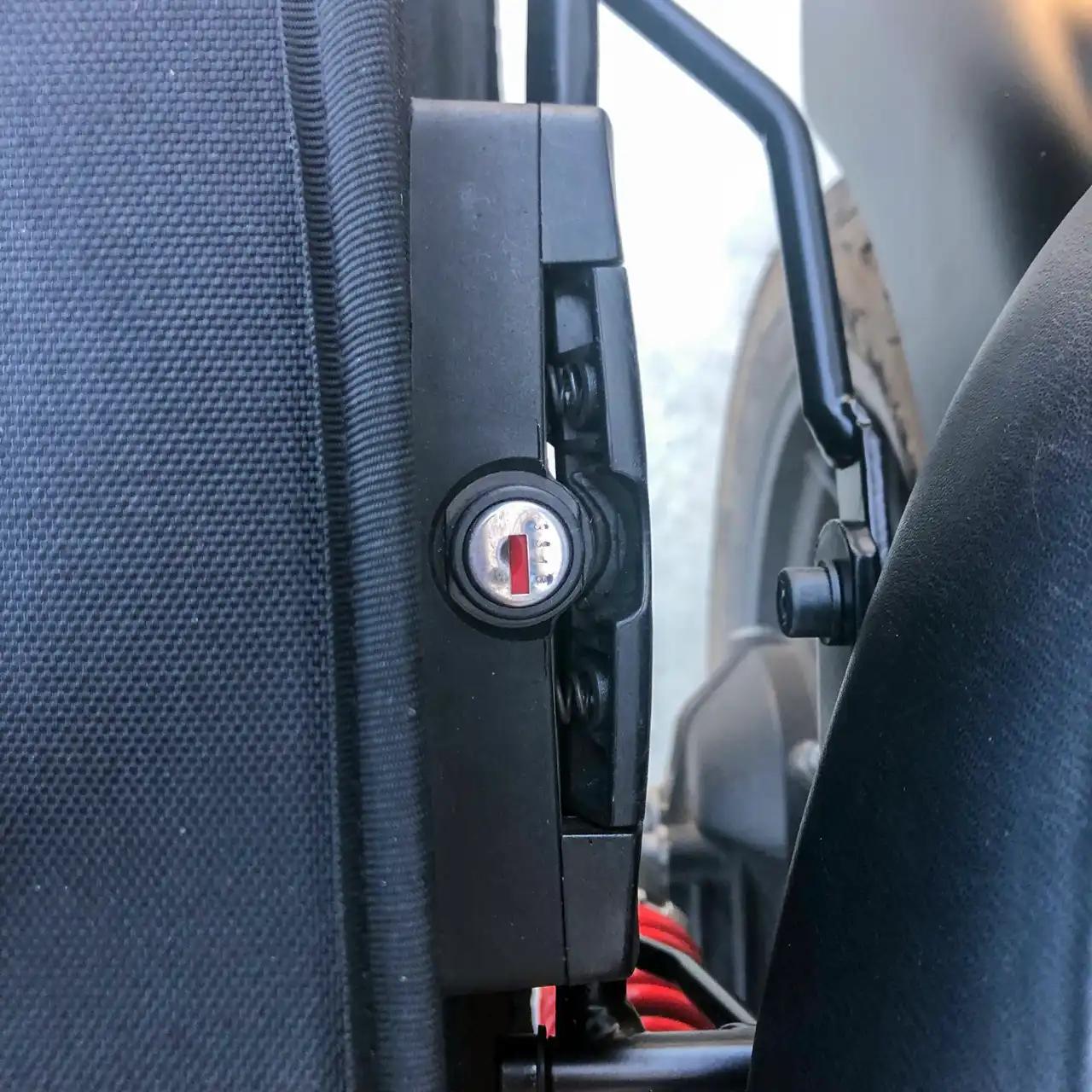 Panniers for Moto Guzzi V7 III, pair of TRAVEL CENTENARIO side bags - Image 3