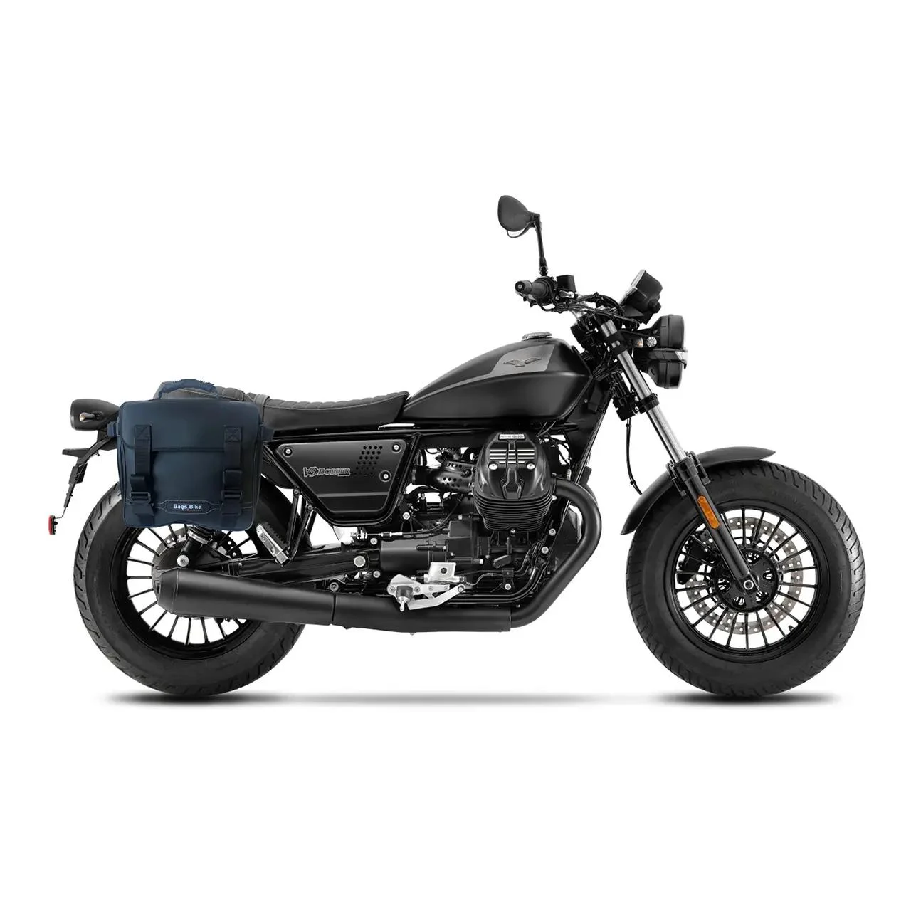 Borse laterali per Moto Guzzi Bobber, coppia di borse TREKKER - immagine 2