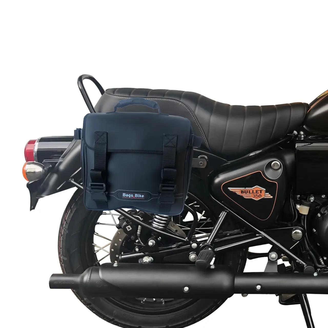 Panniers for Royal Enfield Bullet 350, pair of TREKKER side bags