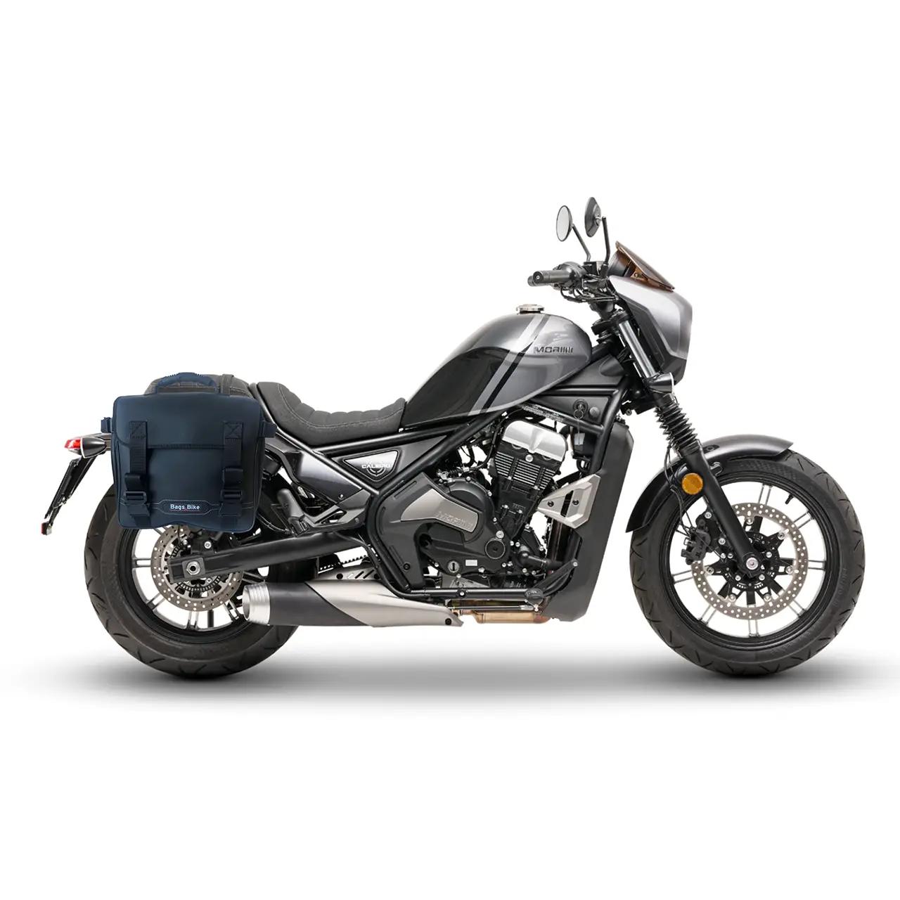 Panniers for Calibro Moto Morini, pair of TREKKER side bags - Image 2