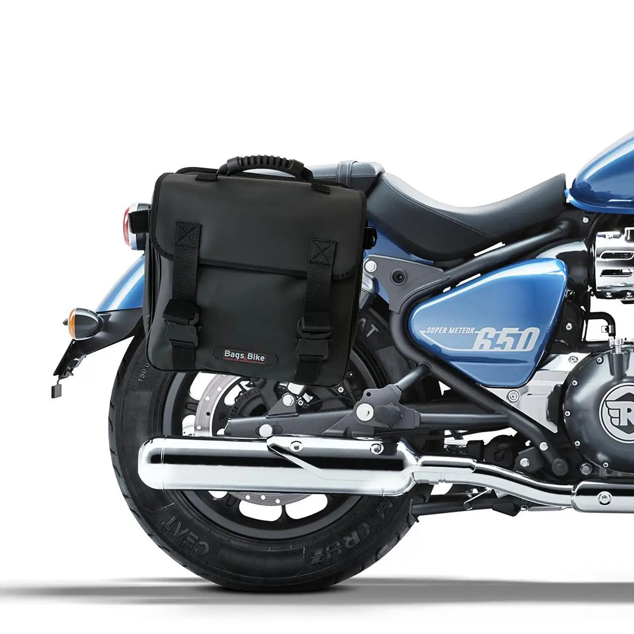 Borse laterali per Royal Enfield Super Meteor 650, coppia di borse TREKKER
