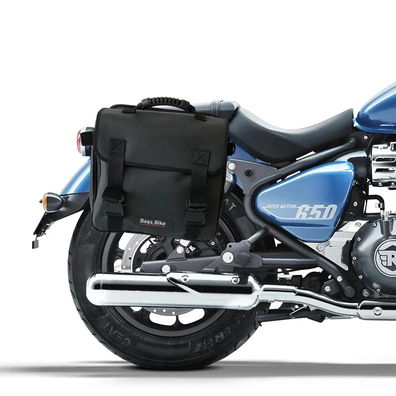 Borse laterali per Royal Enfield Super Meteor 650, coppia di borse TREKKER