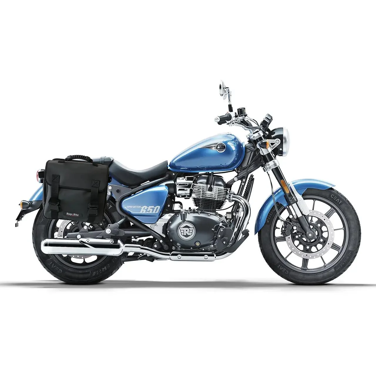 Borse laterali per Royal Enfield Super Meteor 650, coppia di borse TREKKER - immagine 2
