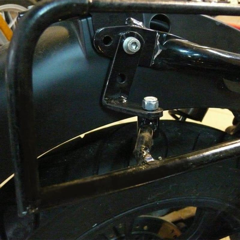 Pair of frames Bags&Bike, for Moto Guzzi V7 - Image 4
