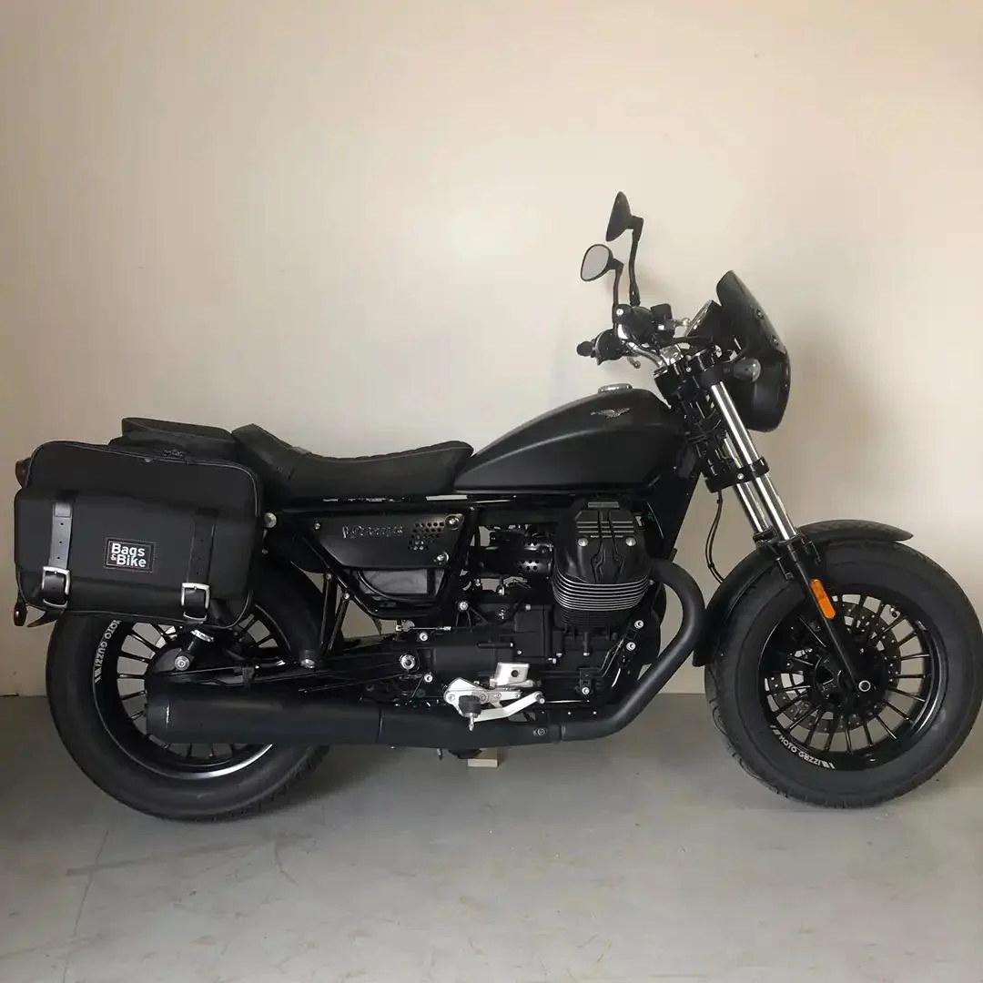 Borse laterali per Moto Guzzi Bobber, coppia di borse TRAVEL