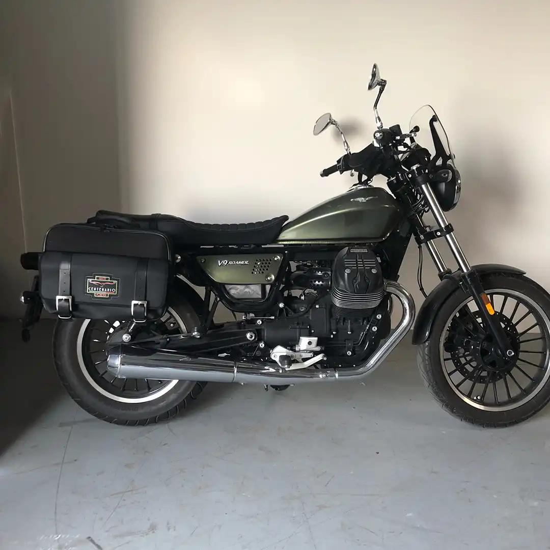 Panniers for Moto Guzzi Roamer, pair of TRAVEL CENTENARIO side bags