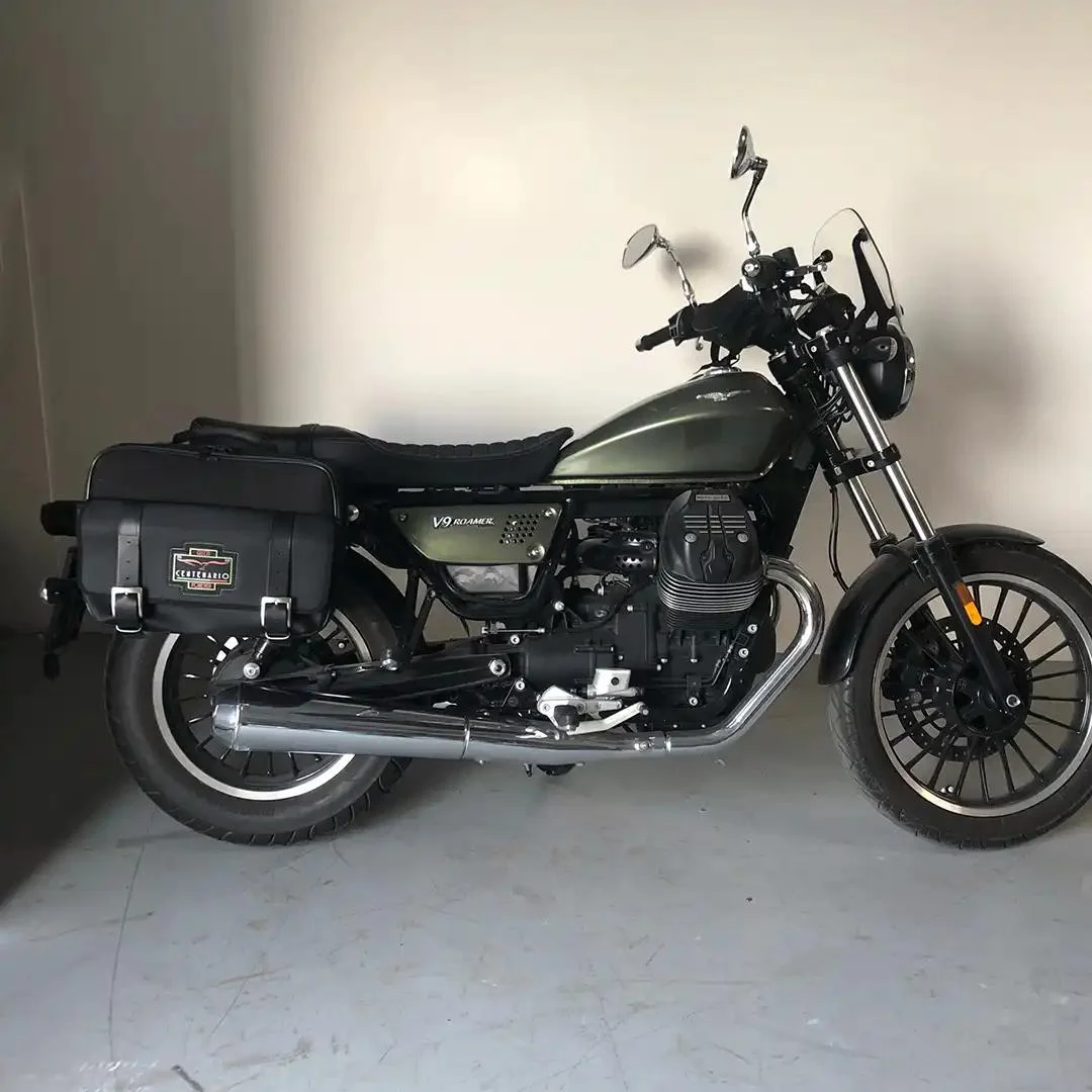 Panniers for Moto Guzzi Roamer, pair of TRAVEL CENTENARIO side bags