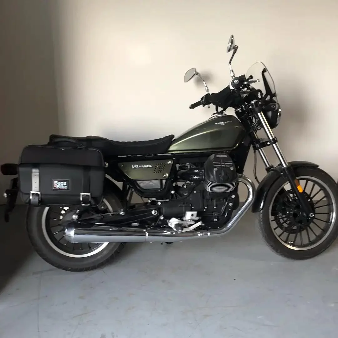 Panniers for Moto Guzzi Roamer, pair of TRAVEL side bags