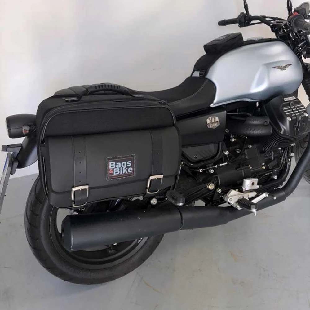Borse laterali per Moto Guzzi V7 Special 2021/24, coppia di borse TRAVEL - immagine 4
