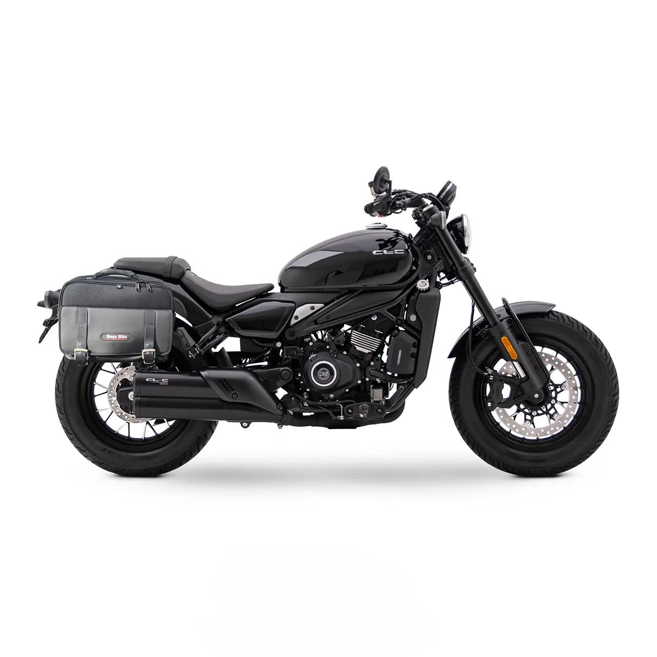 Panniers for Cfmoto CL450 C, pair of TRAVEL side bags - Image 3